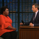Stacey Abrams, Seth Meyers
